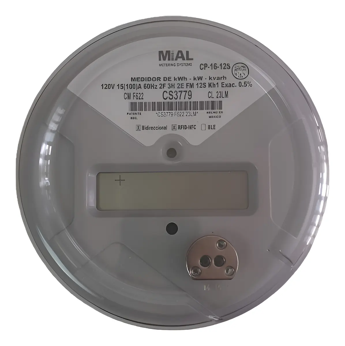 Medidor Bidireccional 220v Mial Cp-16-12s Interconexion