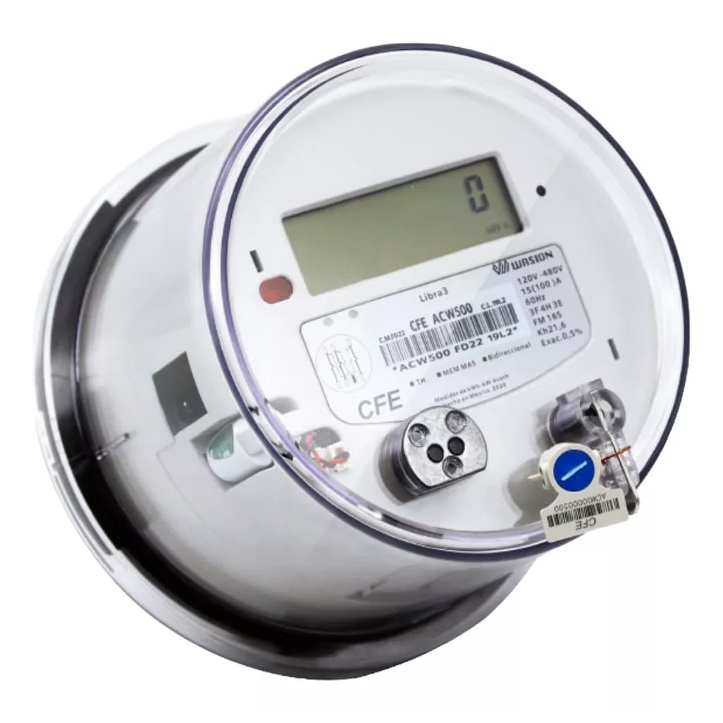 Medidor De Energia Trifasico Bidireccional Ansi Libra 3